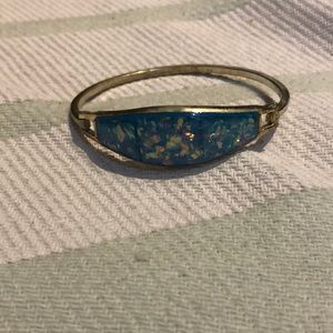 Blue stone bracelet